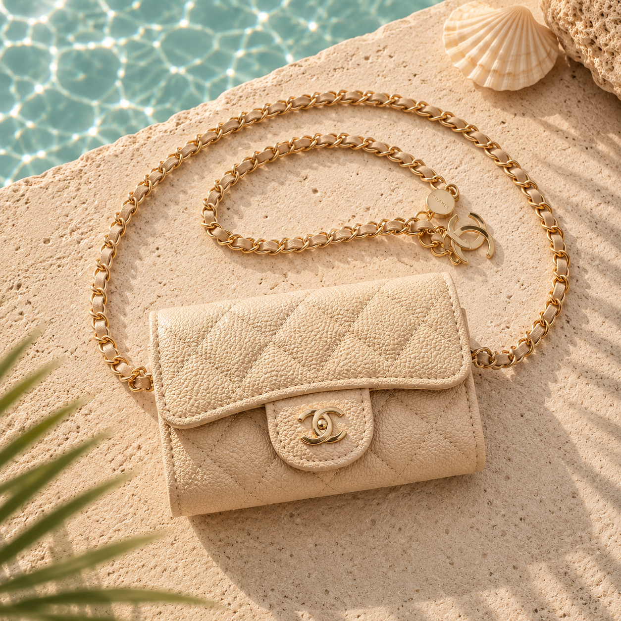 Mini Sac Beige