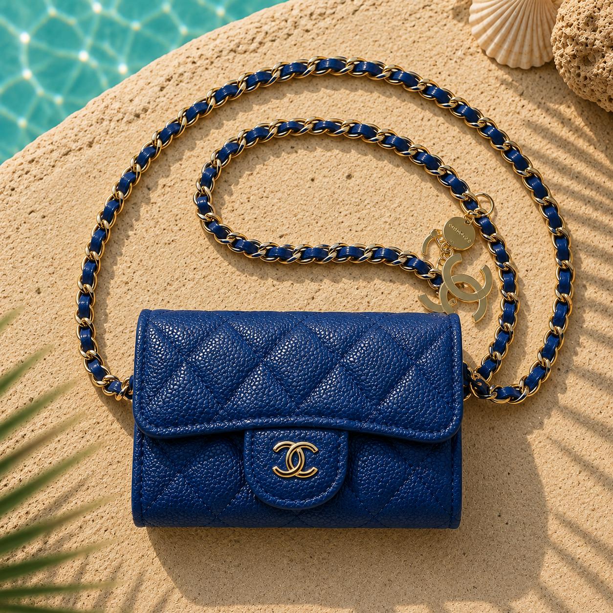 Mini Sac Bleu