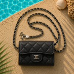 Mini Sac Noir Argent